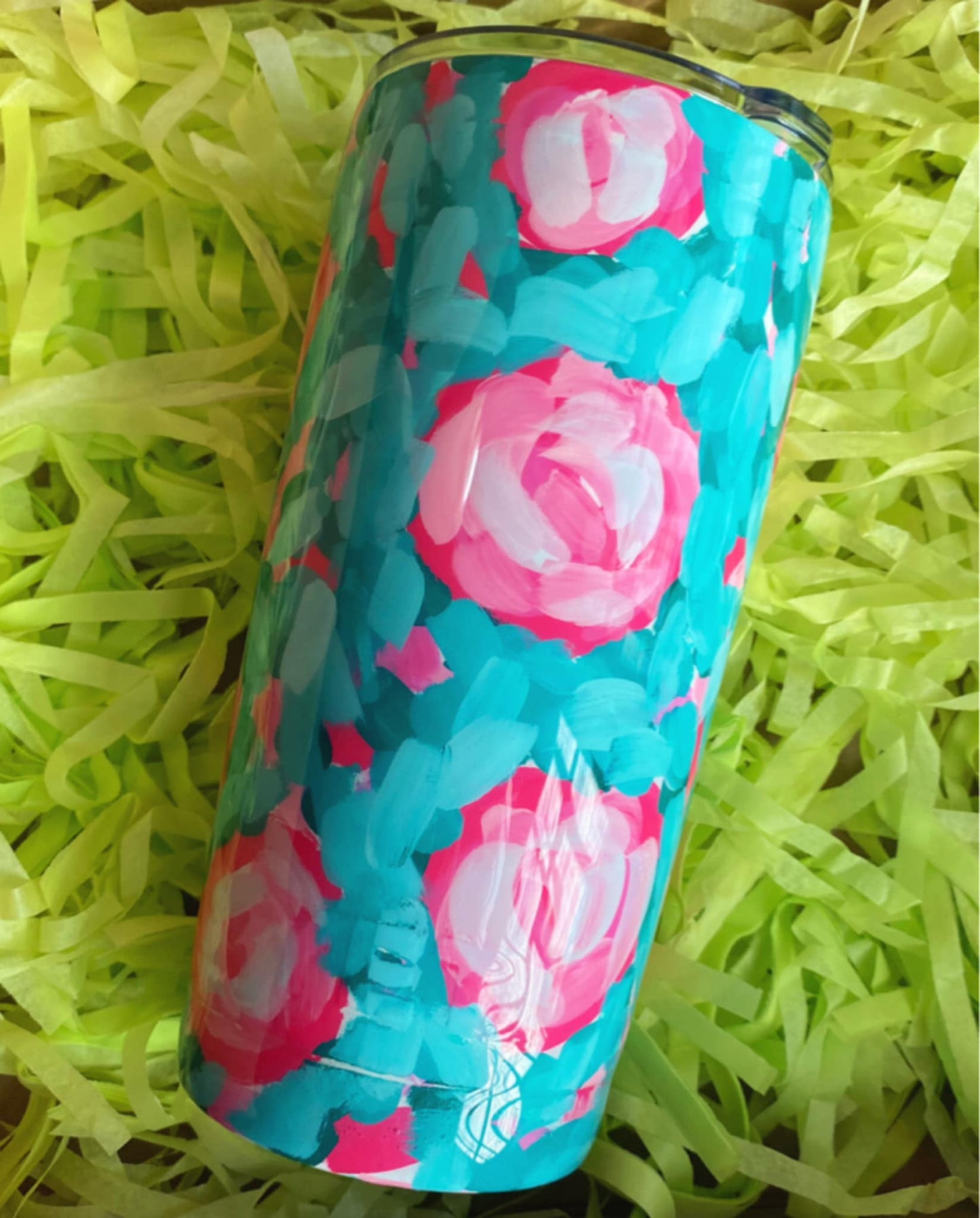 Vaso "Flores Rosadas"
